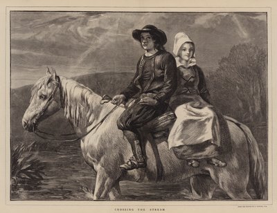 Traverser le ruisseau - Frederick Goodall